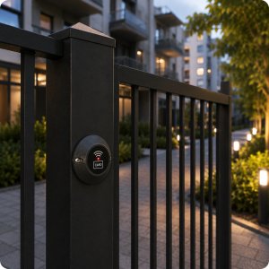 Stamony Podstawa Montażowa do czytnika kart breloków RFID ID-WG26B IC-WG26B Wiegand 2