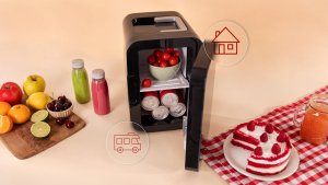 Cecotec Lodówka turystyczna Bolero MiniCooling 6L Bahamas Black Czarny 4