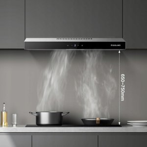 Okap Oceanic Gasland Chef SR60SS okap kuchenny 60cm 202 m/h 3 stopnie Touch Control 8