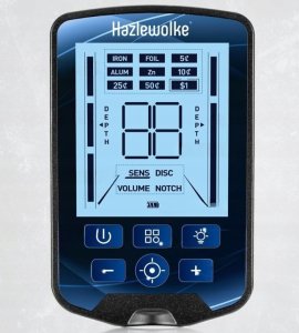 Multistore Hazlewolke Wykrywacz metalu cewka 4 tryby Pinpoint nowy 2025 5