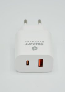 Ładowarka Smart Hardware Ładowarka sieciowa SMART HARDWARE Szybka 30W USB-C USB-A 8