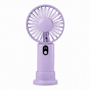 Wentylator USB ATL DA669A Mini wiatrak usb ręczny biurkowy   fioletowy 2