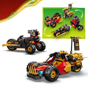 LEGO Ninjago Wielofunkcyjne pojazdy Kaia i Cole’a (71864) 3