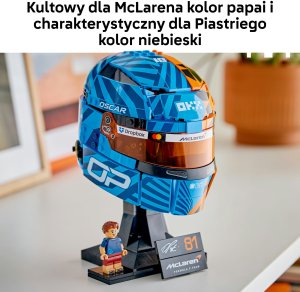 LEGO Editions Kask Oscar Piastri McLaren Mastercard F1® Team (43017) 3