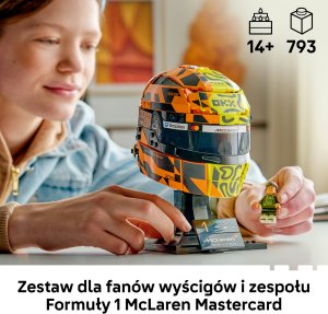 LEGO Editions Kask Lando Norris McLaren Mastercard F1® Team (43023) 2