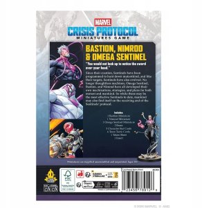Atomic Mass Games Marvel: Crisis Protocol - Bastion, Nimrod and Omega Sentinel - Character Pack 2