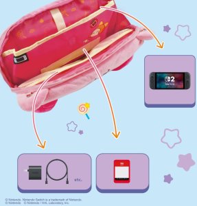 Hori HORI SWITCH2 Etui na konsole Plush Pouch Kirby 5