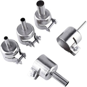 Techrebal Akcesoria do opalarek Dysza prosta krótka średnica 6mm długość 20mm (Hot Air) 4