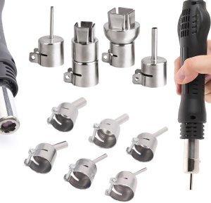 Techrebal Akcesoria do opalarek Dysza prosta krótka średnica 7mm długość 20mm 5