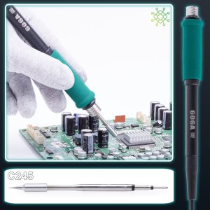 Techrebal Stacja lutownicza 2w1 Techrebal 706 III + 3 Grotów + Uchwyt PCB + Akcesoria 6