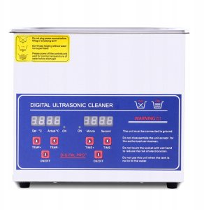 Techrebal Myjka ultradźwiękowa 220W 3,2L PS-20A + Tech Sonic 1L Niebieski 5
