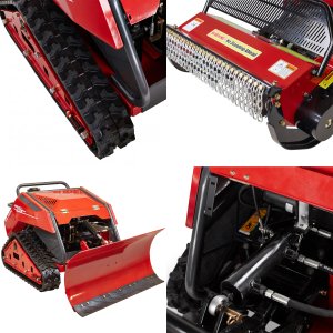 Robot koszący Techrebal Kosiarka Zdalnie Sterowana bijakowa 6w1 NeveTerra 1000 MULTI 2