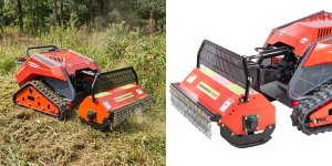 Robot koszący Techrebal Kosiarka Zdalnie Sterowana bijakowa 6w1 NeveTerra 1000 MULTI 10