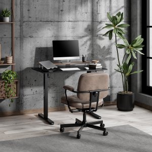 Biurko SENSE7 NOJO LIGHT Czarne 100 cm x 60 cm 2