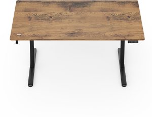 Biurko SENSE7 NOJO LIGHT Ciemnobrązowe 160 cm x 80 cm 9