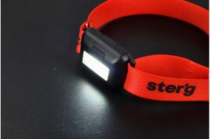 Latarka Sterg Ster'g Latarka czołowa 1W, COB, 45lm ,warsztatowa, rowerowa 2