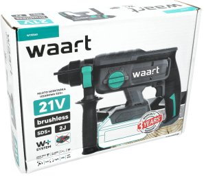 Młotowiertarka BESTEN WAART Młotowiertarka SDS+ 21V 2J bezszczotkowa 4 funkcje 2