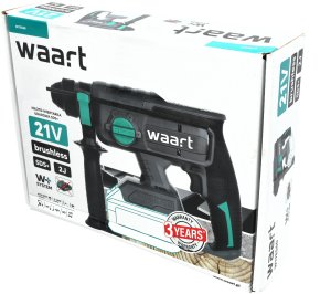 Młotowiertarka BESTEN WAART Młotowiertarka SDS+ 21V 2J bezszczotkowa 4 funkcje 9