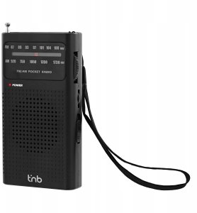 Radio TnB Mini Przenośne Radio Fm / Am Turystyczne Podręczne Na Baterie + Jack 3,5 Mm / Fmpket1 8