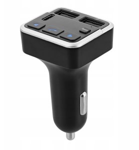 Transmiter FM TnB Fm 12–24 V Bluetooth ładowarka Usb Zestaw Głośnomówiący Samochód / Fmct07v2 7