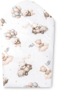 Sensillo ROŻEK BAWEŁNA FLYING TEDDY BEIGE 75X75 2