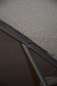 Songmics Parasol, Ø 270 cm, parasol ogrodowy, parasol targowy, ochrona UV do UPF 50+, parasol ogrodowy, ochrona przeciwsłoneczna, składany (GPU202G01 XXX) 4