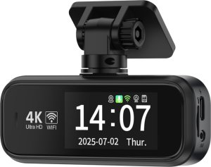 Wideorejestrator Diaway Kamera Wideorejestrator Samochodowa 4K GPS + Tylna Kamera Rejstrator WiFi HD 12
