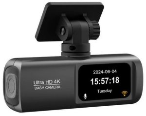 Wideorejestrator Diaway Kamera Wideorejestrator Samochodowa 4K GPS + Tylna Kamera Rejstrator WiFi HD 5