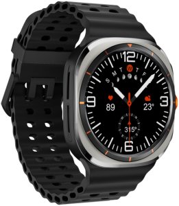 Smartwatch Diaway Smartwatch Zegarek Watch GPS Czarny Amoled Pro Rozmowy Sportowy Menu PL LTE U8 Ultra 5
