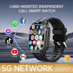 Smartwatch Diaway Smartwatch Zegarek Watch GPS Czarny Amoled Pro Rozmowy Sportowy Menu PL LTE Q80 7
