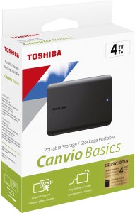 Dysk zewnętrzny HDD Toshiba Canvio Basics Exclusive 4TB Czarny (HDTB540MK3CA) 2