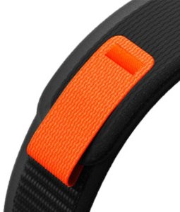GK PROTECTION Pasek nylonowy na Garmin Fenix 5 / 6 / 6 Pro / 7 Nylon - czarno pomarańczowy Pasek nylonowy na Garmin Fenix 5 / 6 / 6 Pro / 7 Nylon - czarno pomarańczowy 4