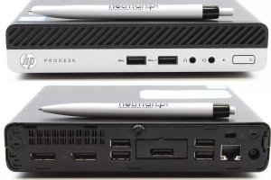 Komputer poleasingowy HP Prodesk 400 G5 MFF i3-9100T 16 GB 512 GB SSD 6xUSB 3.0 USB-C 2xDisplayport VGA Win11 Pro 4