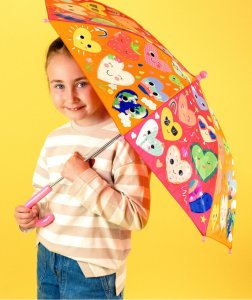 Party Deco Parasolka 6+- Serca 6