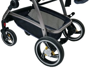 Wózek Vevor Wózek wielofunkcyjny 2w1 lux gondola + fotelik Bauerkraft granatowy 7