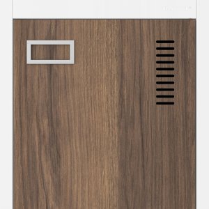 Jan Nowak KACPER cabinet ECO* WHITE RAL9003 + WOODGRAIN H1800*W800*D500 3