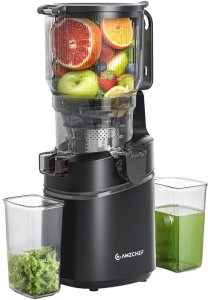 Wyciskarka wolnoobrotowa Amzchef SJ-036CBK (czarna) (CE-SJ-036C-BK) 2