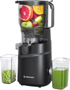 Wyciskarka wolnoobrotowa Amzchef SJ-036CBK (czarna) (CE-SJ-036C-BK) 3