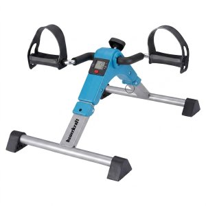 Rower stacjonarny Bauerkraft Rowerek treningowy rower rehabilitacyjny składany rotor 2w1 wyświetlacz LCD niebieski 2