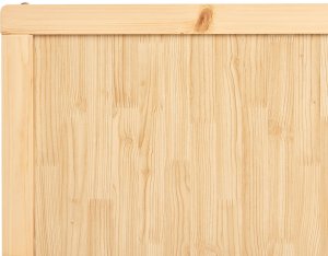 Beliani Rozsuwane łóżko dziecięce Drewno sosnowe MONTIGNY 90 x 200 cm Jasnobrązowy 5