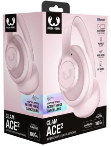 Słuchawki Fresh n Rebel FRESH 'N REBEL Słuchawki bezprzewodowe wokółuszne z ANC CLAM ACE 2 pastel pink 7