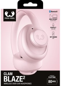 Słuchawki Fresh n Rebel FRESH 'N REBEL Słuchawki bezprzewodowe Wokółuszne CLAM BLAZE 2 Pastel Pink 3