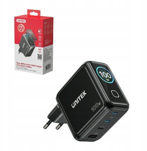 Ładowarka Unitek P1131ABK01-EU 1x USB-A 3x USB-C  (P1131ABK01-EU) 5