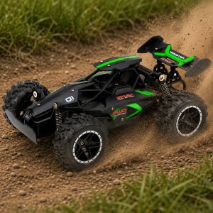LeanToys Samochód Terenowy Wspinaczkowy Zdalnie Sterowany RC Czarny 1:18 15 KM/H 3
