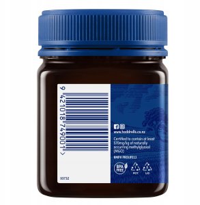 HONEY NEW ZEALAND HADDRELL'S_Miód manuka UMF16 MGO570 250g 6