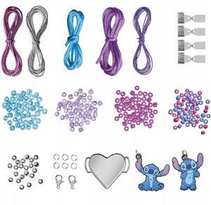 Totum : Disney Stitch - 2 In 1 Creativity Set (Model Paint & Charm Bracelets) (TT700178) 2