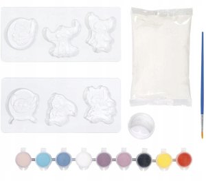 Totum : Disney Stitch - 2 In 1 Creativity Set (Model Paint & Charm Bracelets) (TT700178) 3