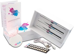 OH! SMILE Professional Bezprzewodowy zestaw do wybielania zębów z lampą LED 2