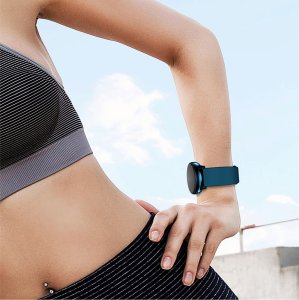 4kom.pl Pasek opaska bransoleta YIVO 22MM kompatybilny z Amazfit | Xiaomi | Haylou | Asus | Fitbit | Fossil | Garmin | Honor | Huawei | LG | Motorola | Polar | Realme | Samsung | Ticwatch | Armani Exchange 5