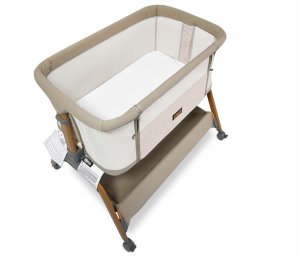 Milly Mally Łóżeczko Dostawne Nino Beige 2